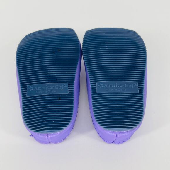 Authentic My American Girl Doll Lilac / Purple Shoes / Flats for 18" Dolls - GUC - Picture 11 of 15